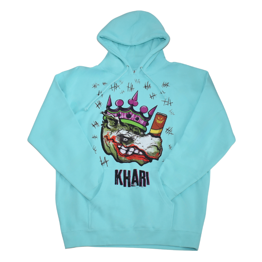 The Hustle is no Joke Rhino Hoodie