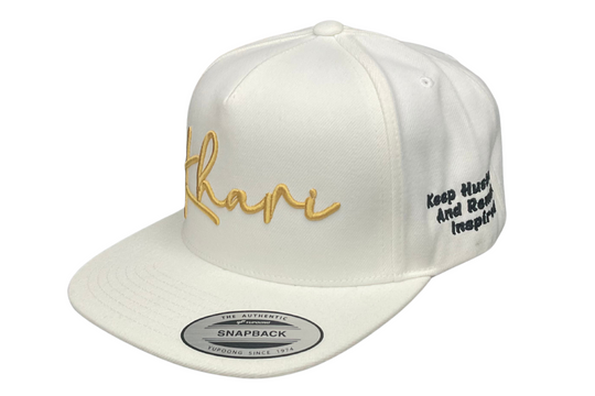 White Signature Hat