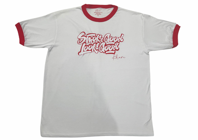 Smoke Good, Look Good Red Trim T-shirt